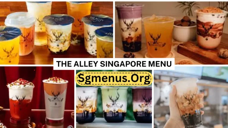 The Alley Singapore Menu & Up To Date Prices 2024