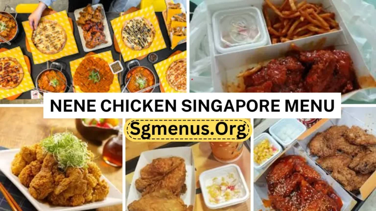 Nene Chicken Singapore Menu Prices New 2024