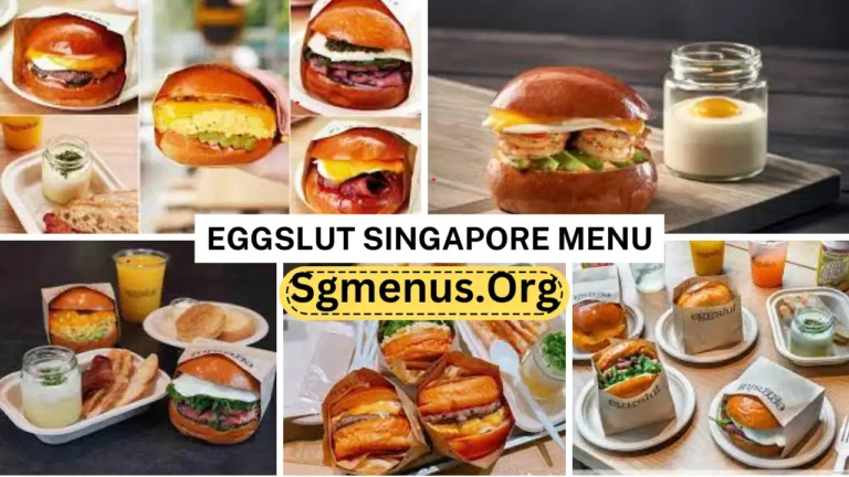 Eggslut Singapore Menu Prices Latest 2024