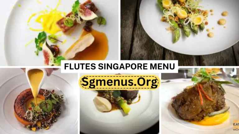 Flutes Singapore Menu Prices Recently 2024