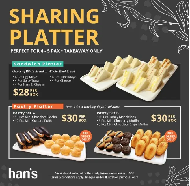 Hans Cafe & Cake House Sharing Platter Price