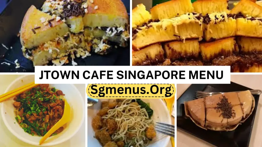 Jtown Cafe Singapore
