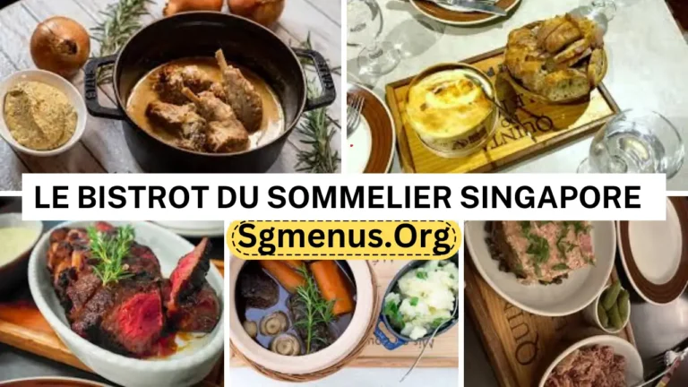 Le Bistrot Du Sommelier Singapore Menu Prices Up To 2024
