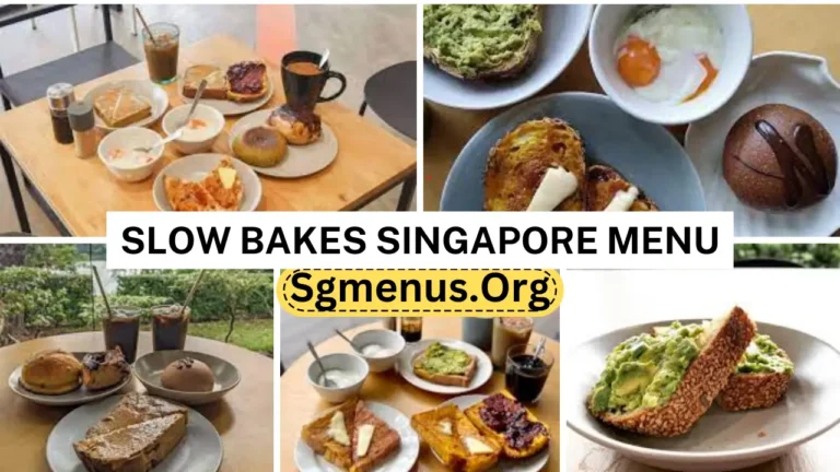Slow Bakes Singapore Menu Prices Up To Data 2024