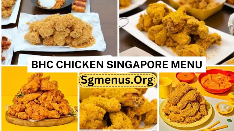 Bhc Chicken Singapore Menu Prices 2024