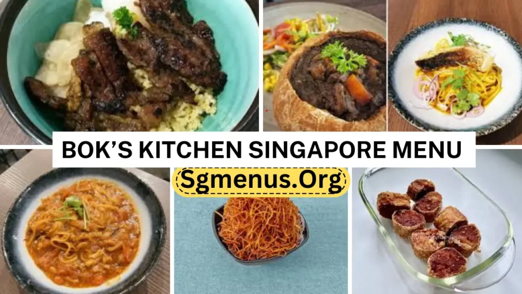 Bok’s Kitchen Singapore