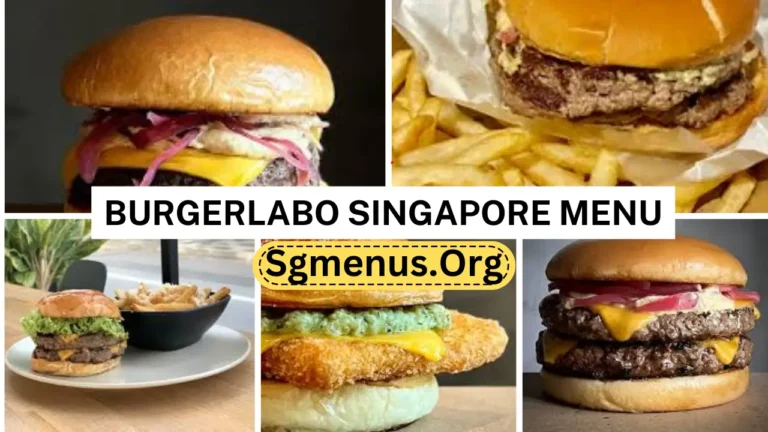 Burgerlabo Singapore Menu Prices Latest 2024