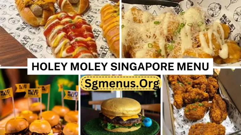 Holey Moley Singapore Menu Prices New 2024