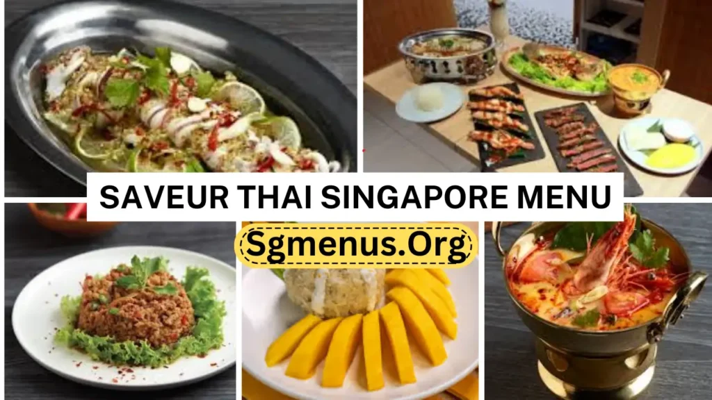 Saveur Thai Singapore