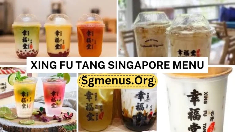 Xing Fu Tang Singapore Menu & Prices 2024