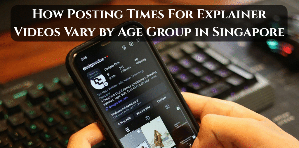 How Posting Times For Explainer Videos Vary by Age Group in Singapore Explainer Videos Vary by Age Group in Singapore